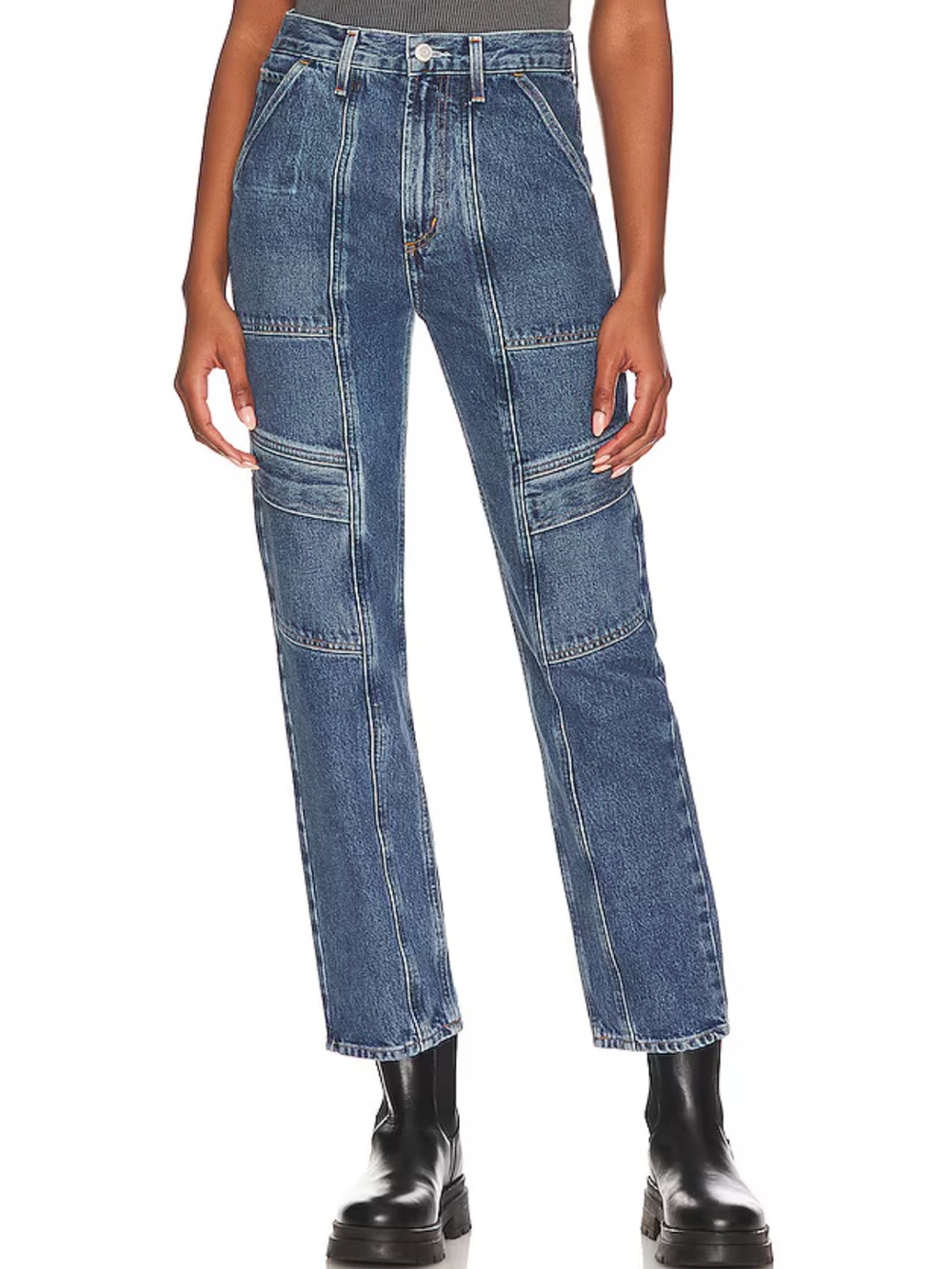 Agolde Cooper Workwear Jeans - Blue 28